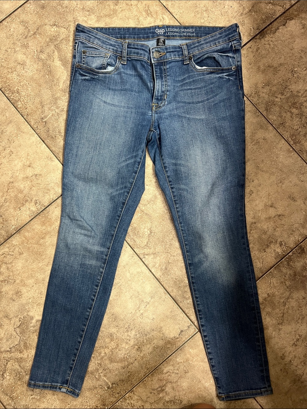 GAP Women's Medium Blue Legging Skimmer Jeggings